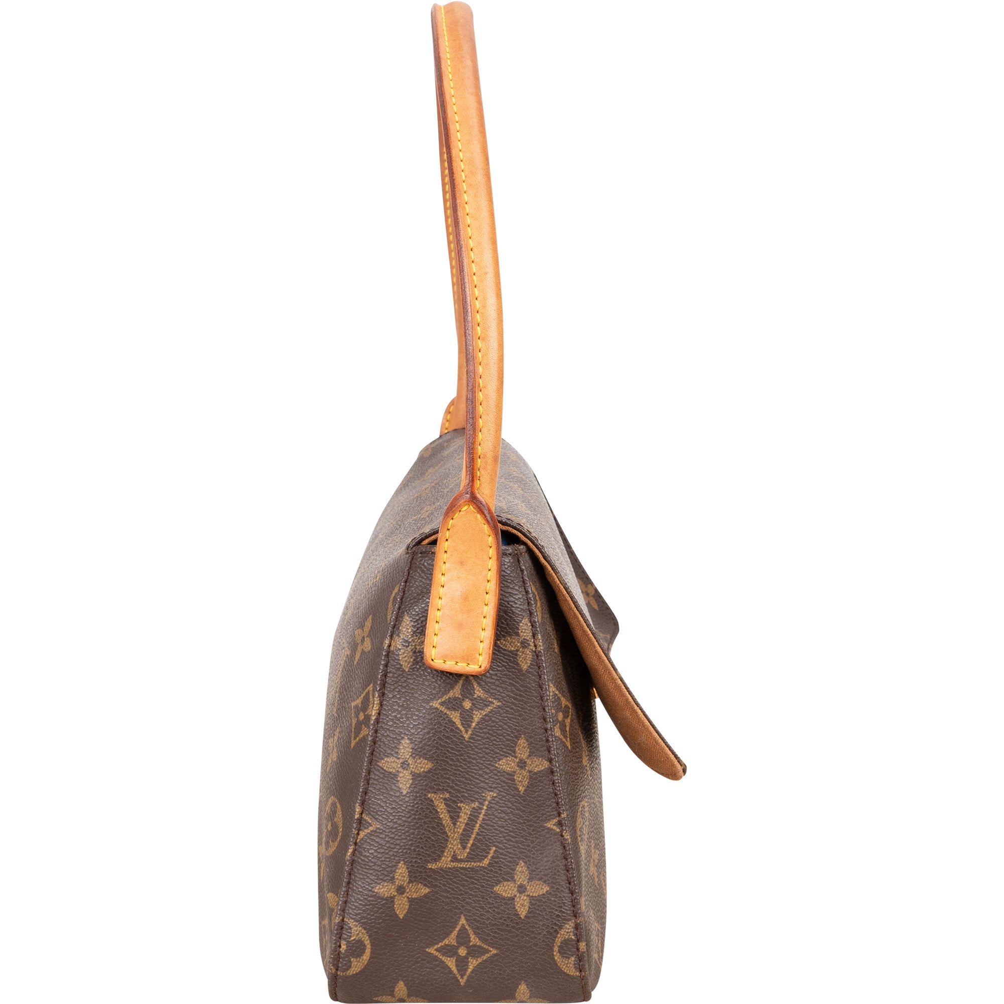 Louis Vuitton Canvas Monogram Looping PM Shoulder Bag - vintageandkickz