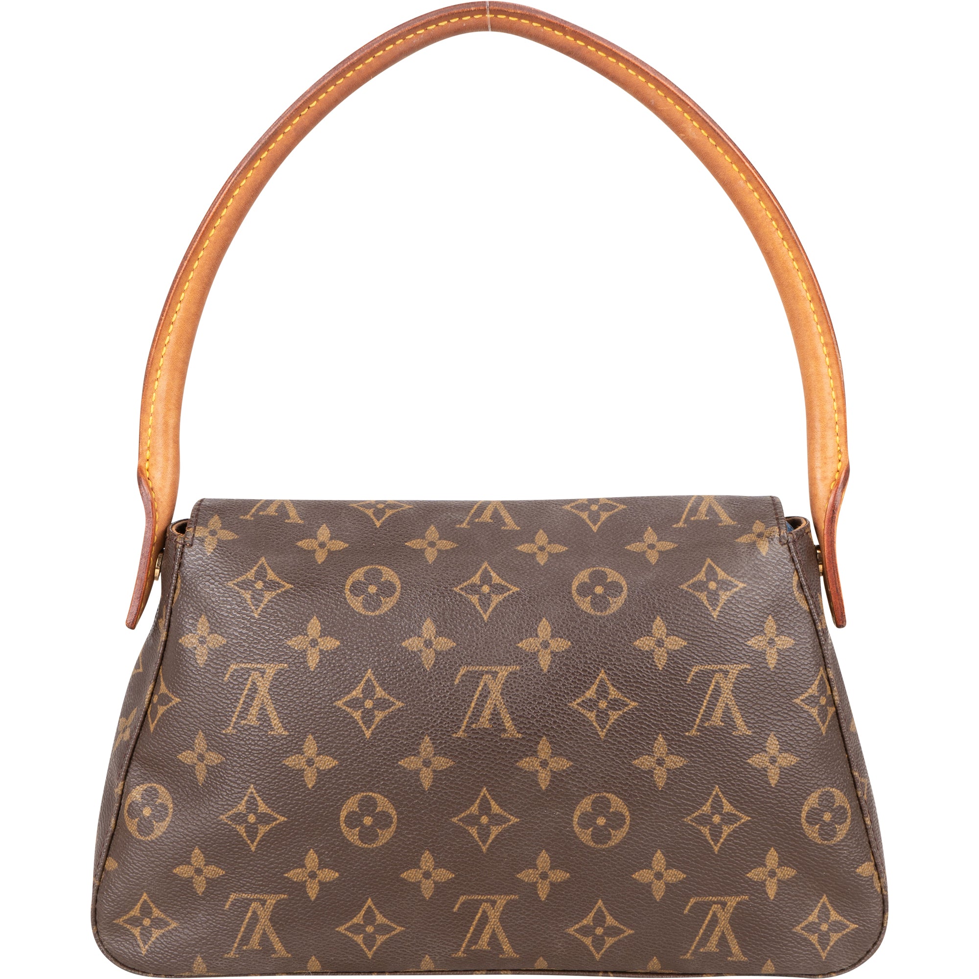 Louis Vuitton Canvas Monogram Looping PM Shoulder Bag - vintageandkickz