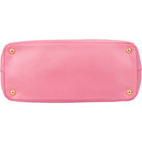 Prada Pink Saffiano Leather Galleria Handbag
