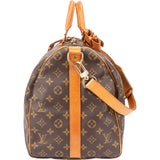 Louis Vuitton Canvas Monogram Keepall 50 Bandouliere