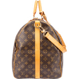 Louis Vuitton Canvas Monogram Keepall 60 Bandouliere