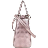Christian Dior Limited Metallic Patent Leather Lady Dior Handbag