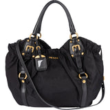 Prada Black Nylon City Handbag
