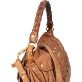 Miu Miu Quileted Leather City Handbag