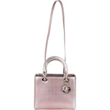 Christian Dior Limited Metallic Patent Leather Lady Dior Handbag