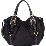 Prada Black Nylon City Handbag