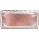 Christian Dior Limited Metallic Patent Leather Lady Dior Handbag