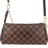 Louis Vuitton Damier Ebene Monogram Eva Pochette Crossbody Bag