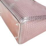 Christian Dior Limited Metallic Patent Leather Lady Dior Handbag