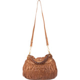 Miu Miu Quileted Leather City Handbag