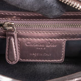Christian Dior Limited Metallic Patent Leather Lady Dior Handbag