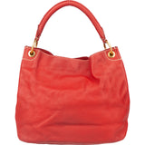 Prada Red Calfskin Daino Handbag