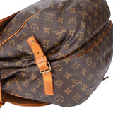 Louis Vuitton Canvas Monogram Saumur 35 Crossbody Bag