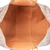 Louis Vuitton Canvas Monogram Keepall 50 Bandouliere