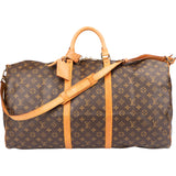 Louis Vuitton Canvas Monogram Keepall 60 Bandouliere