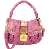Miu Miu Quilted City Handbag