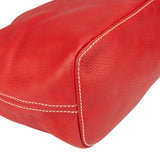 Prada Red Calfskin Daino Handbag