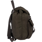 Prada Green Nylon Triangle Backpack