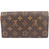 Louis Vuitton Canvas Monogram Sarah Wallet