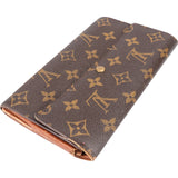 Louis Vuitton Canvas Monogram Sarah Wallet