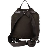 Prada Green Nylon Triangle Backpack