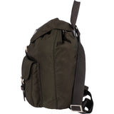 Prada Green Nylon Triangle Backpack