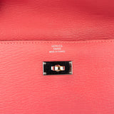Hermès Pink Clemence Leather Kelly Wallet
