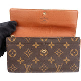 Louis Vuitton Canvas Monogram Sarah Wallet