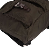 Prada Green Nylon Triangle Backpack