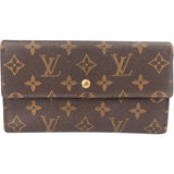 Louis Vuitton Canvas Monogram Sarah Wallet