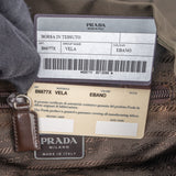 Prada Green Nylon Triangle Backpack