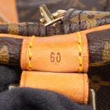 Louis Vuitton Canvas Monogram Keepall 60 Bandouliere