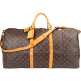 Louis Vuitton Canvas Monogram Keepall 60 Bandouliere