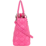 Christian Dior Quilted Leather Lady Dior Handbag
