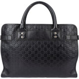 Gucci GG Leather Monogram Business Handbag