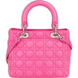 Christian Dior Quilted Leather Lady Dior Handbag
