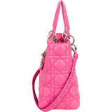 Christian Dior Quilted Leather Lady Dior Handbag