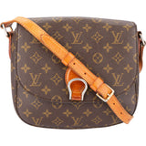 Louis Vuitton Canvas Monogram Saint Cloud GM Crossbody Bag