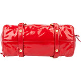 Miu Miu Tricolor Flower Patent Leather Handbag