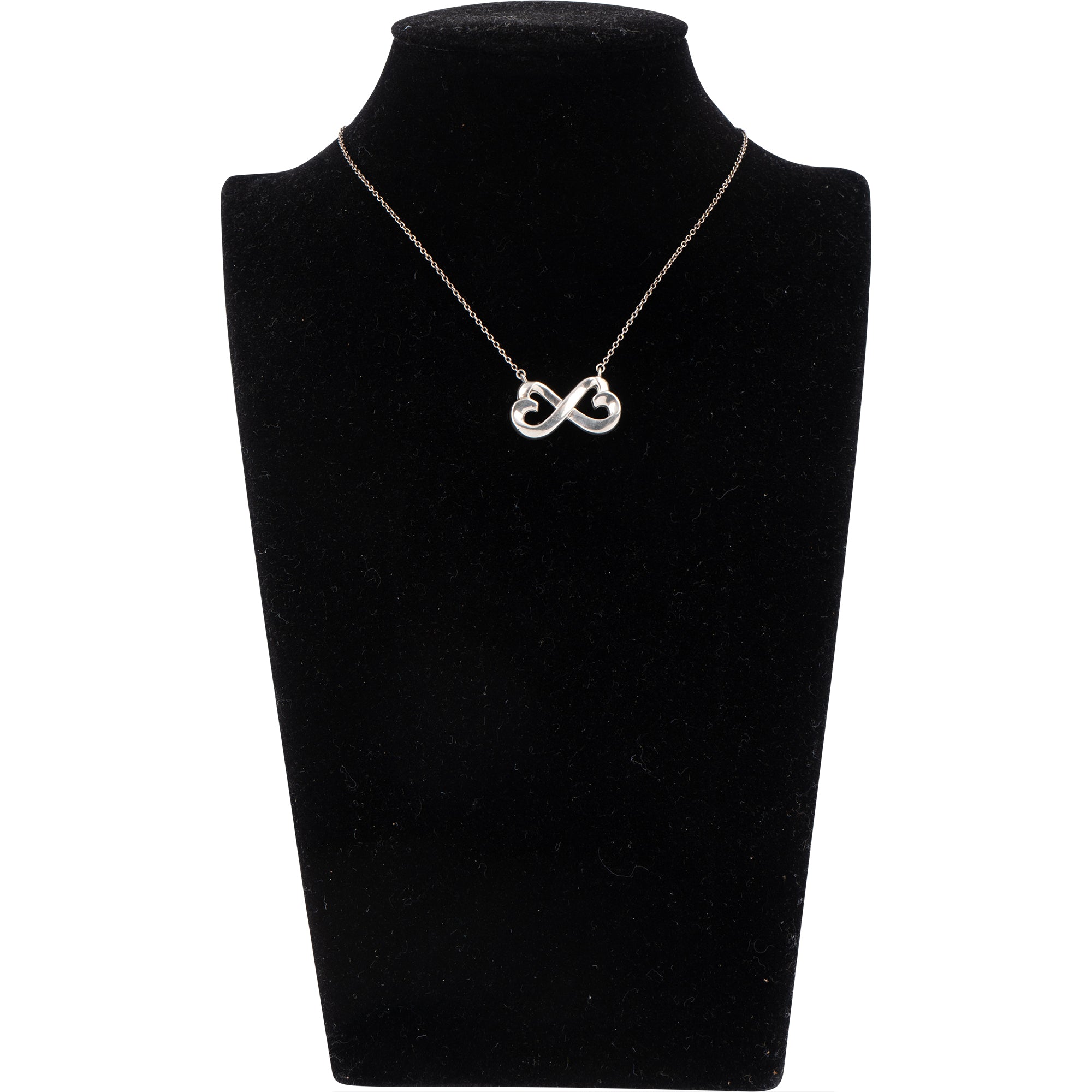 Tiffany & Co. Sterling Silver Paloma Picasso Heart of Trinity Necklace - vintageandkickz