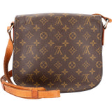 Louis Vuitton Canvas Monogram Saint Cloud GM Crossbody Bag