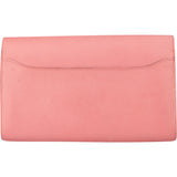 Hermès Pink Epsom Leather Constance Wallet
