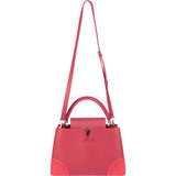 Louis Vuitton Limited Pink Taurillon Capucines MM Handbag