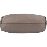 Prada Grey Leather Vitello Handbag