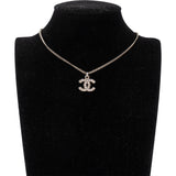 Chanel Mini Crystal CC Necklace