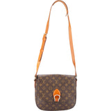 Louis Vuitton Canvas Monogram Saint Cloud GM Crossbody Bag