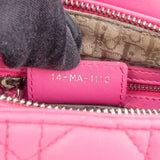 Christian Dior Quilted Leather Lady Dior Handbag