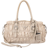 Prada Quilted Nylon City Handbag