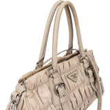 Prada Quilted Nylon City Handbag