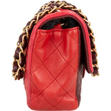 Chanel Quilted Lambskin Single Flap Crossbody Bag